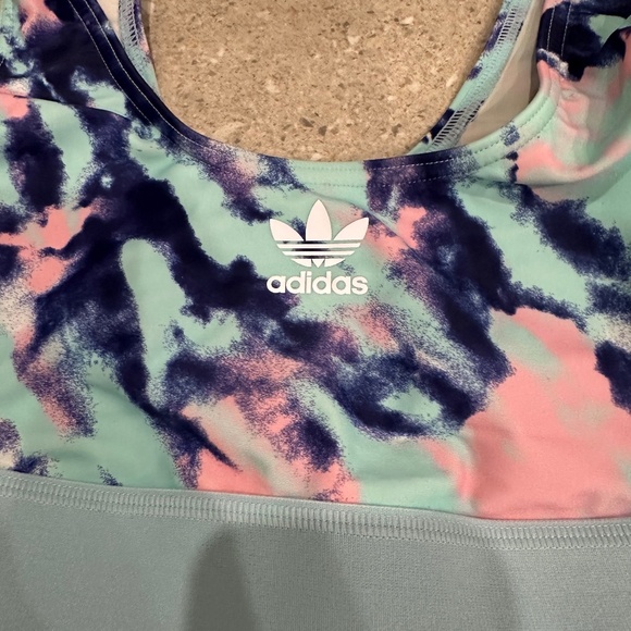 ADIDAS LADIES TWO PIECE BIKINI BATHING SWIM SUIT MEDIUM - Picture 3 of 4